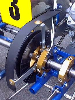 8.23. Chain/Oil Guard Chain driven Karts must be equipped with a robust chain/oil guard (see example on right).