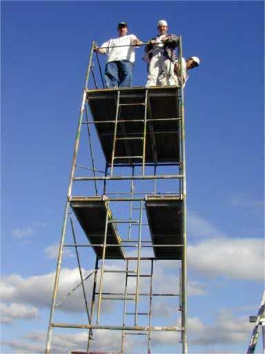 Scaffolds Scaffolds are elevated platforms that can be moved to reach a
