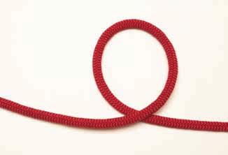 (Step 3) To test whether you have tied a safety knot correctly, try sliding it on the standing part.