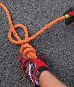 non-slipping ). Loop knots can be used for securing a person or tool during a rescue.