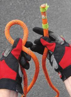 D-16 Vehicle Extrication Levels I & II: Principles and Practice Bowline A bowline is a knot that allows the rescuer to form a nonslipping loop of any