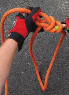 Follow the steps in Skill Drill D-26 to tie a bowline: 1.