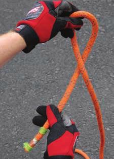 Appendix D Ropes and Rigging D-17 NFPA 1006, (5.5.1) Skill Drill D-3 Tying a Figure Eight Knot 1 Form a bight in the rope.