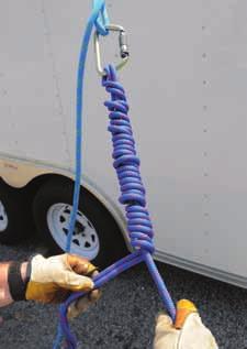 This allows the operator to create a controlled belay of the load attached to the LRH.
