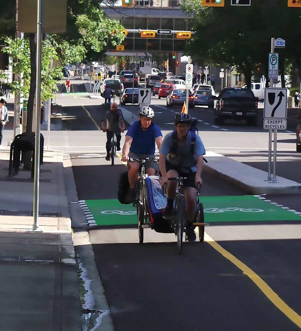 How We Create Change Enhance public transit and other transportation methods besides single-occupant vehicle Help all Edmontonians to safely walk, bike, ride transit, ride-share and drive.