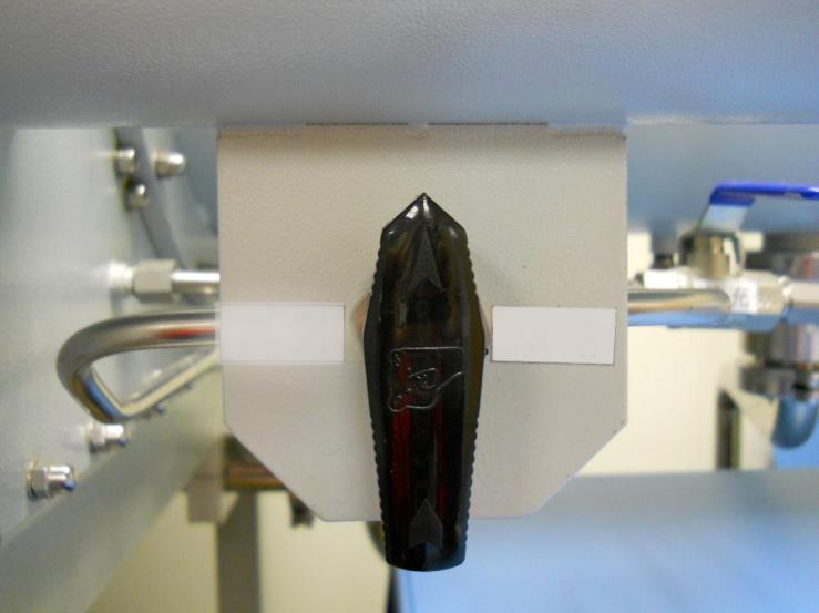 This is valve close Vacuum Filling Figure 23-a Arrow to Vacuum means vacuum the