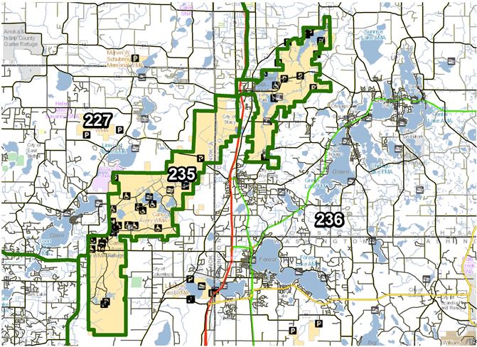 Deer Permit Area: 235 Size of Deer Permit Area: 37 square miles total; 34 square miles of land