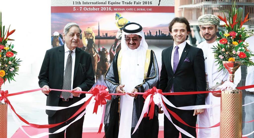 ABOUT AL FARES INTRODUCTION & HIGHLIGHTS HH Sheikh Hasher Bin Juma Al Maktoum, Director General of the Dubai Department of Information has inaugurated Al Fares International Equine exhibition in
