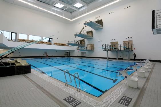 Venue Information Aberdeen Sports Village Aquatics Centre, Regent Walk, Aberdeen, AB24 1SX Tel. 01224 438 900 *Separate diving pool 1 x 0.