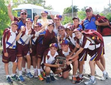 Queensland Junior Championships - Under 14 at Mackay RANK TEAM P W1 D L1 WKTS RUNS WKTS RUNS POINTS LOST FOR TAKEN AGST 1 Brisbane North 5 4 0 1 45 892 54 775 43.72 2 BEARS 5 4 0 1 38 910 49 616 42.