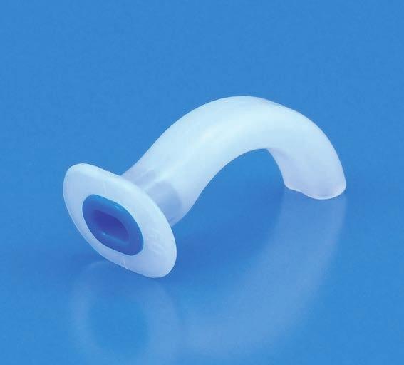 Rounded atraumatic edges Smooth airway path for easy airway suctioning Bite block to prevent biting of tongue or endotracheal tube Colour coded for easy identification of sizes Single packed/sterile