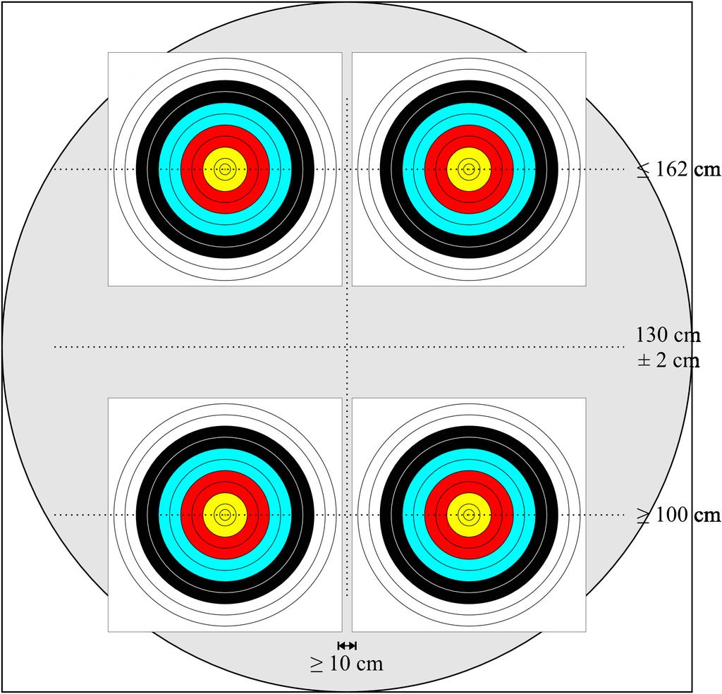 Image 7: 4 x 4 40cm Target