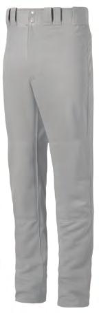 MEN S APPAEL PEMIE PO PANT TSP: $42.00 TEAM (12+ MINIMUM): $31.50 Size: XS-XXL Materials: 100% Polyester Double Knit MIZUNO PO Tunnel-belt loop waist. ly front with extended two-snap closure.