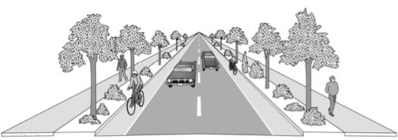 Technical Design Handbook, 2010 Bicycle Plan 9.5. Colored Bicycle Lanes Design Summary Bicycle Lane Width: 5 minimum and 7 maximum. (See sections Chapter 1 and 5.4.
