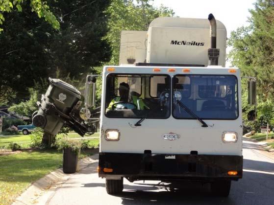 Maintenance Issues Watertown utilizes automated trash pickup Toter placement in