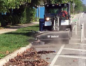 Requires specialized equipment Street sweeping/plowing Maintenance of drainage