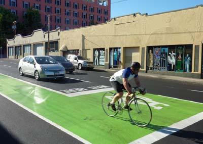 Mt. Auburn Street Corridor Signalized intersections Bike