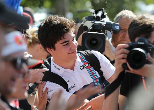 2018 F1 Team Williams Car Number 18 Nationality Canadian Date of Birth 29 October 1998 Stroll stepped up to single-seaters in 2014, competing in the Florida Winter Series before winning the Italian