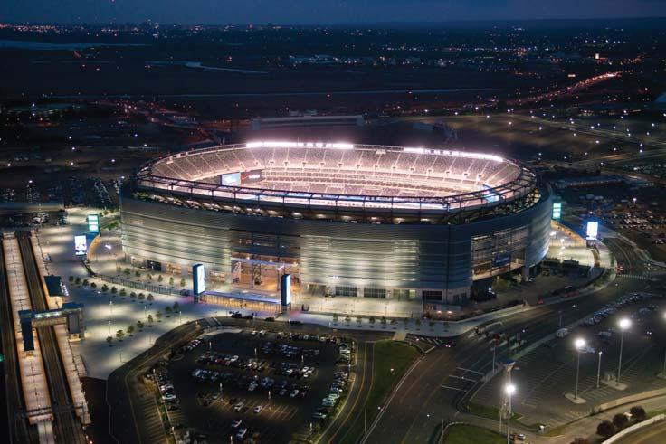 JETS NOTES NEW MEADOWLANDS STADIUM In 2010, for the first time in Jets history, the team has a stadium it can call home.