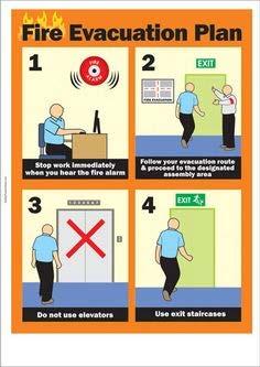 Emergency Procedures In the event of an emergency, always follow your office procedures for evacuation. Do not run to exits, walk and stay alert.