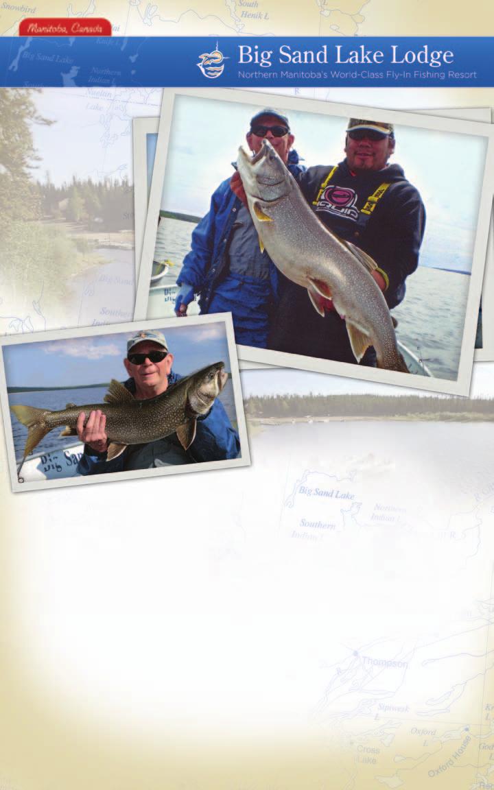 Makes a great gift! Give the trip of a lifetime. Best fishing in all of Canada! Hi, to the staff at Big Sand Lake Lodge, especially Blair Thomas.