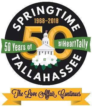 2 Springtime Tallahassee s 50 th Anniversary Grand Parade April 7, 2018 ~ 10:30 AM General Parade Information & Requirements Applications will be accepted for review until March 9, 2018.