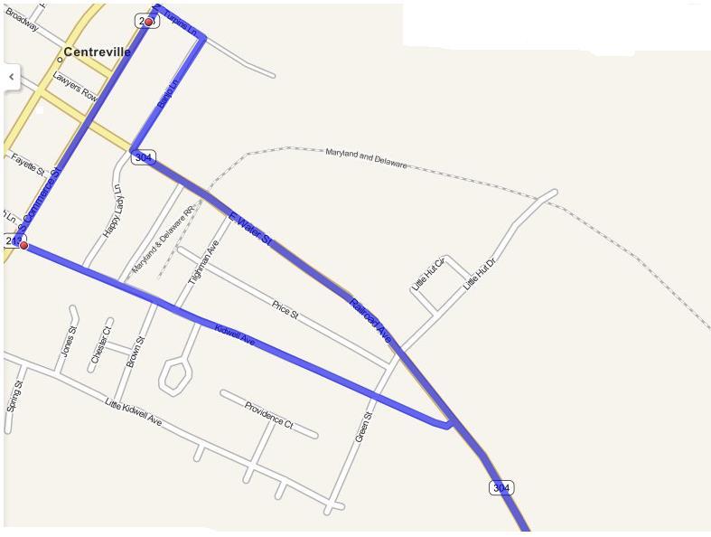 2017 Centreville Christmas Parade Route Friday, December 1, 2017 6:30 p.m. PARADE ROUTE Rain date: Friday, December 8 th Queen Anne s County High School PARADE ROUTE Leave Queen Anne s County High School at 6:30 p.