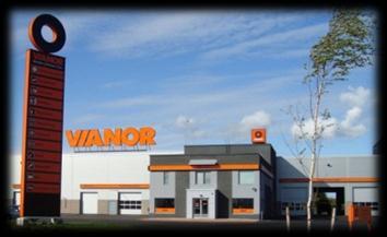 stores (+7) Vianor Distribution spearhead for all product groups Vianor Oulu, Finland Vianor stores by segment: Car tyres: 792 stores Heavy tyres: nearly 200 stores Truck tyres: over
