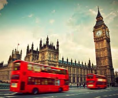 Enjoy the rest of the day sightseeing in London, visit all the famous landmarks including Buckingham Palace, Big Ben, Houses of Parliament,
