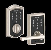 Keyless optios (BE375 & FE695) KEYLESS BENEFIT No more keys to lose, hide, carry or forget MODE OF ENTRY Eter your user code o the touchscree GRADING Grade 2
