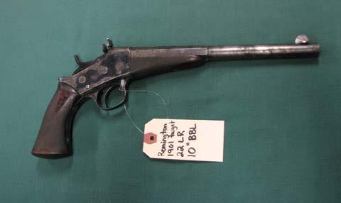 Remington 1901 Target Pistol Caliber / Gauge: