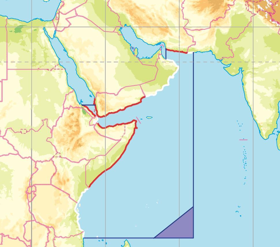 Map 3 (E) Somalia, (K) Yemen, (M) Indian Ocean Map 3-1 Map 3-2 58 E 15 N (K) Yemen (E) Somalia (M) Indian Ocean When the entire transit is made