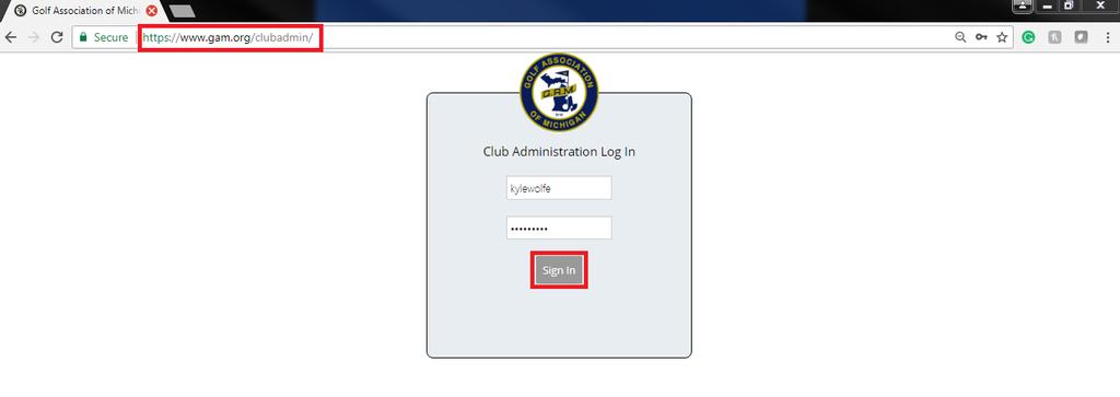 This guide will give you step-by-step instructions on how to edit or delete a score in the USGA s GHIN Handicap System. Edit/Delete an 18-Hole Score 1. Open an internet browser and go to www.gam.