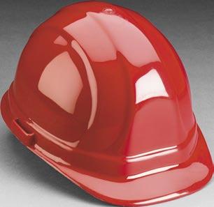 3M offers a line of hard hats that can be used in virtually all industrial applications.