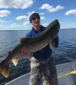 Lake Trout will be in deeper holes and drop-offs, the pike in and around various weedy bays and structures with deeper water access, and the grayling maintaining their presence in the rivers and