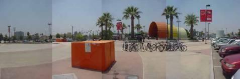 3 Add bicycle parking at transit stations The Los Angeles County transit