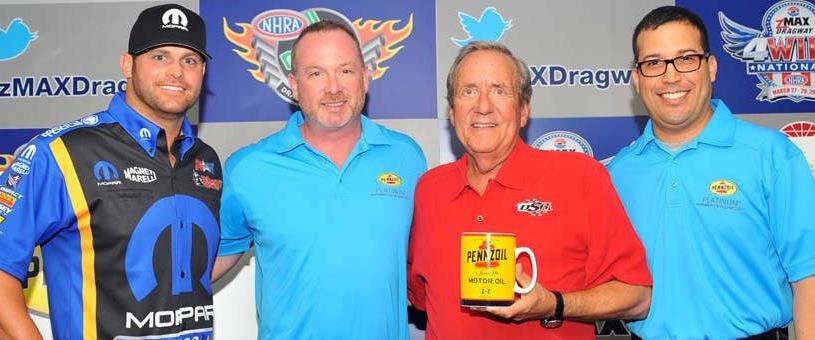 DSR Made the Switch Pennzoil becomes Official Oil Technology of DSR Don Schumacher Racing officially Made the Switch by announcing last week that it has a marketing partnership that makes Pennzoil