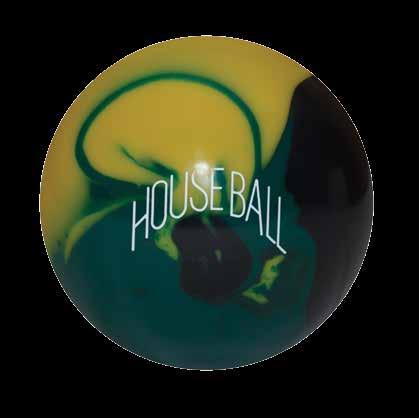 House ball logo for identification.