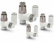Check valves and flow control valves Refer to safety function Pilot check valve with speed controller