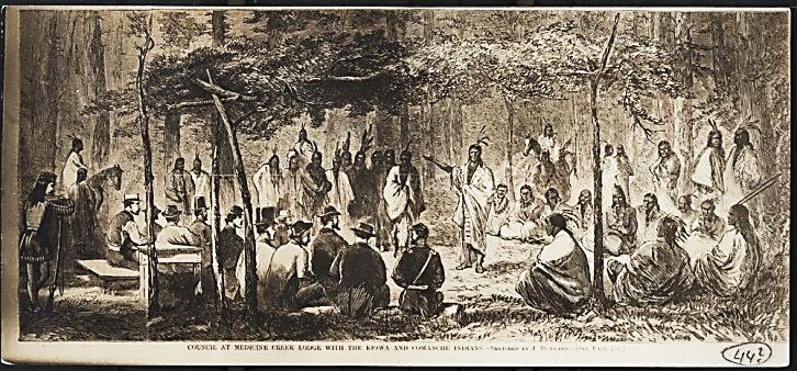 Struggle to Keep the Land (continued) Treaty of Medicine Lodge 1867 treaty in which most southern Plains Indians agreed to live on reservations