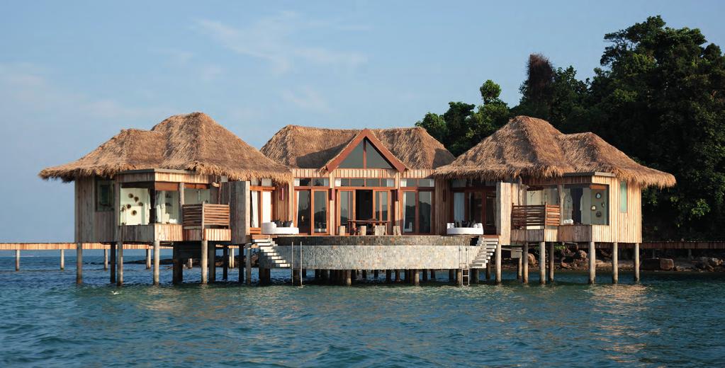 Royal Villa Song Saa s two-bedroom Royal Villa is perched over the water in one of the most discreet and exquisite locations on our island.