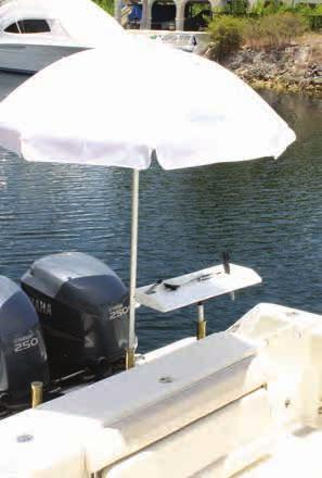 6 Round Boating & Beach Umbrella 4 Pc Kit HS-200 * HS-200 can be used on practically