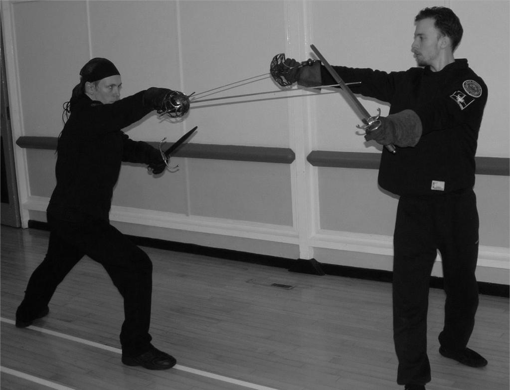 A full speed cut can push through a dagger parry unless you get the blade alignment and timing exactly right to deflect the blow.