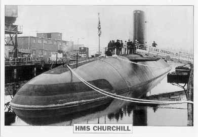 The three nuclear-powered fleet submarines served with the Royal Navy from the 1970s until the early 1990s, of which the lead ship was named after the former British Prime Minister and First Lord of