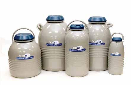 50 1-866-385-5349 Cryogenic Containers Linde has a complete range of advanced cryogenic
