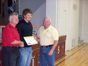 Cooper Smith was the recipient for 2013 and was selected by the educational staff and faculty of the center.