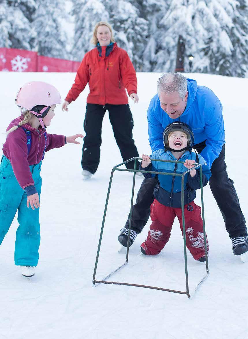WINTER FUN FOR THE WHOLE FAMILY! You don t have to ski or ride to enjoy winter at Grouse Mountain. Get up here and enjoy all of our other Mountaintop activites.