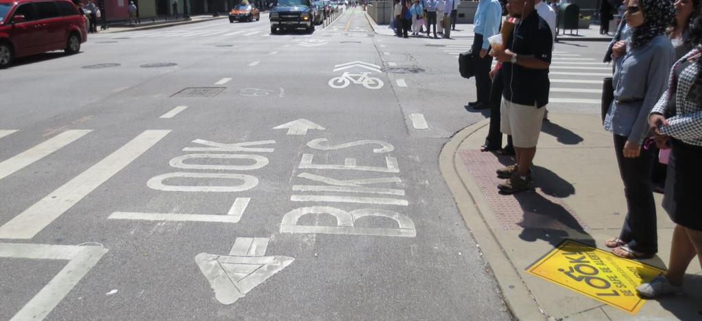 Look Bikes 1=Not effective at all 6= Very Effective How effective do you think these markings will be