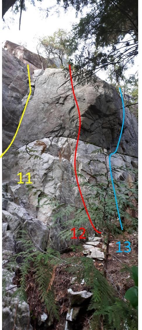 11. Sugar Crisp. 5.6. Trad gear to 4. Chris Small. 2017. The left facing dihedral. Can t get enough of that Sugar Crisp! Tasty. If only it could be another 20m longer? 12.