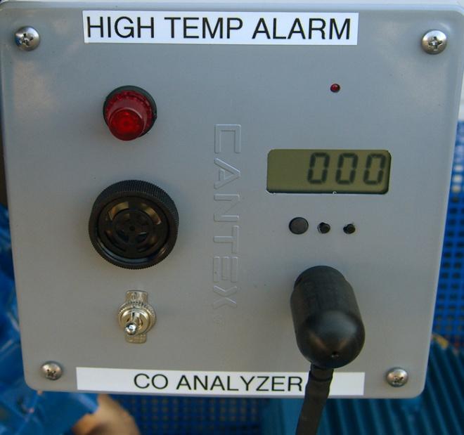 11.0. Pro CO and High Temp Alarm addendum Nuvair manufacturers a combo version of our Pro CO Analyzer that incorporates a High Temperature alarm for the compressor.